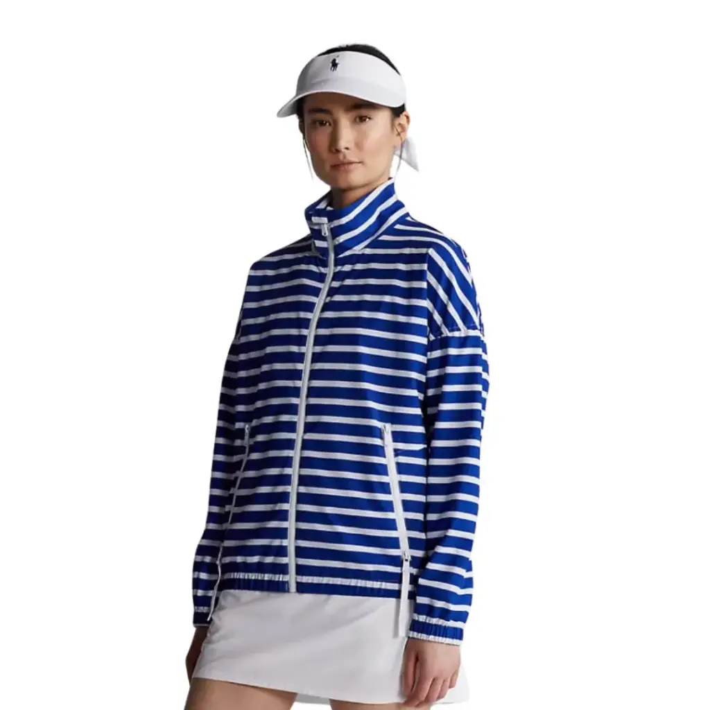 Chamarra Ralph Lauren RLX C Azul Rey con blanco T XS