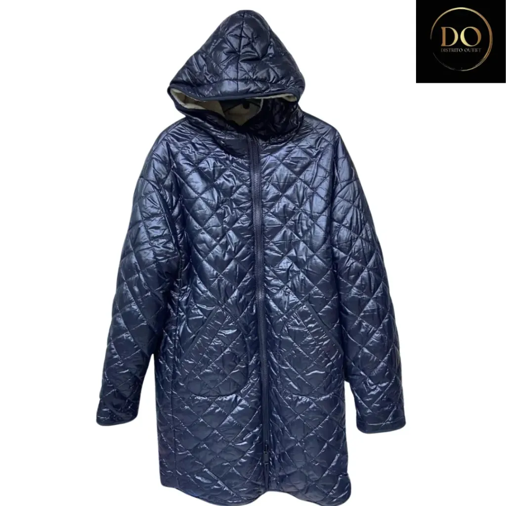 Abrigo  Guess Est. 1981 Reversible C Negro T L