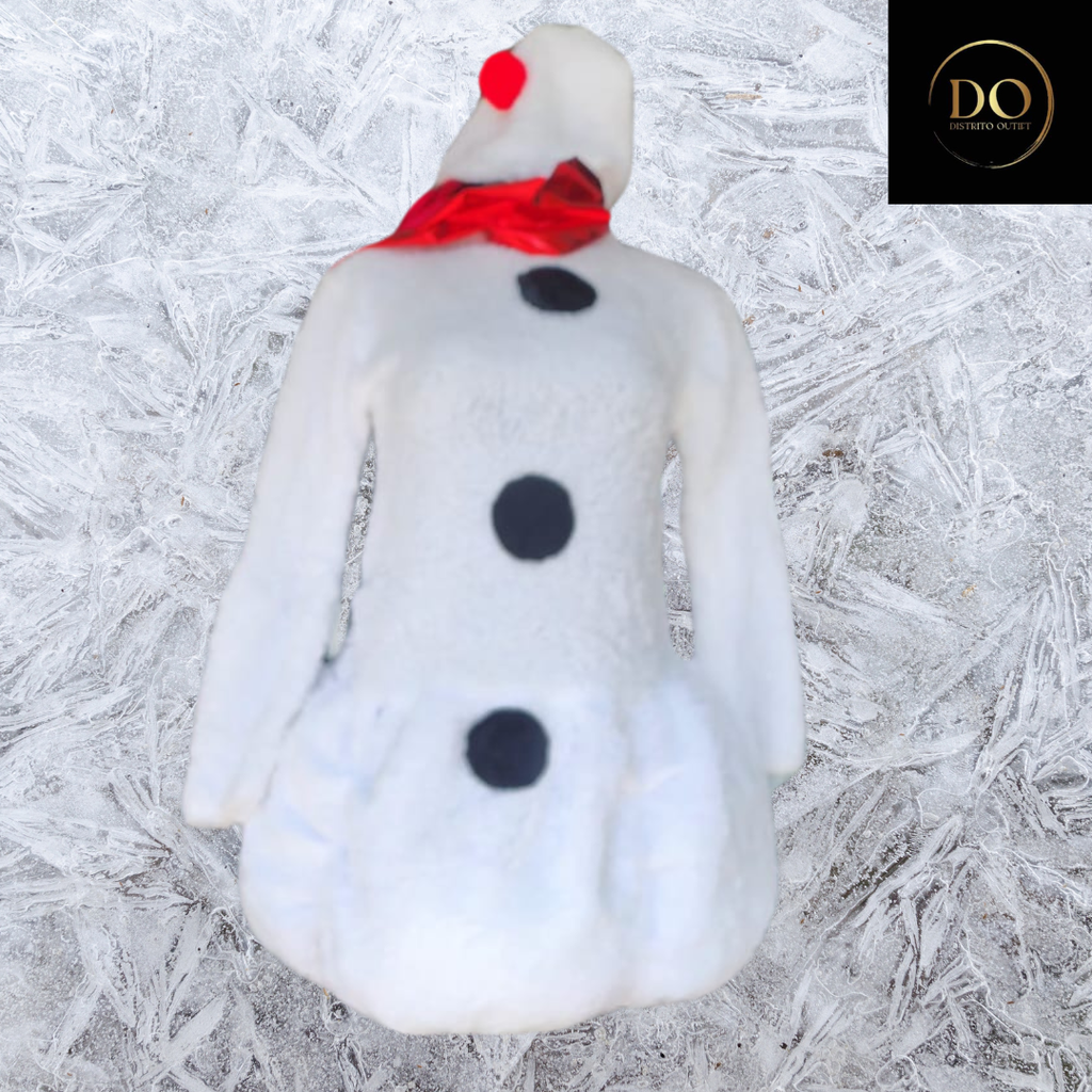 [887477] Vestido de Copo de Nieve C Blanco T Niña