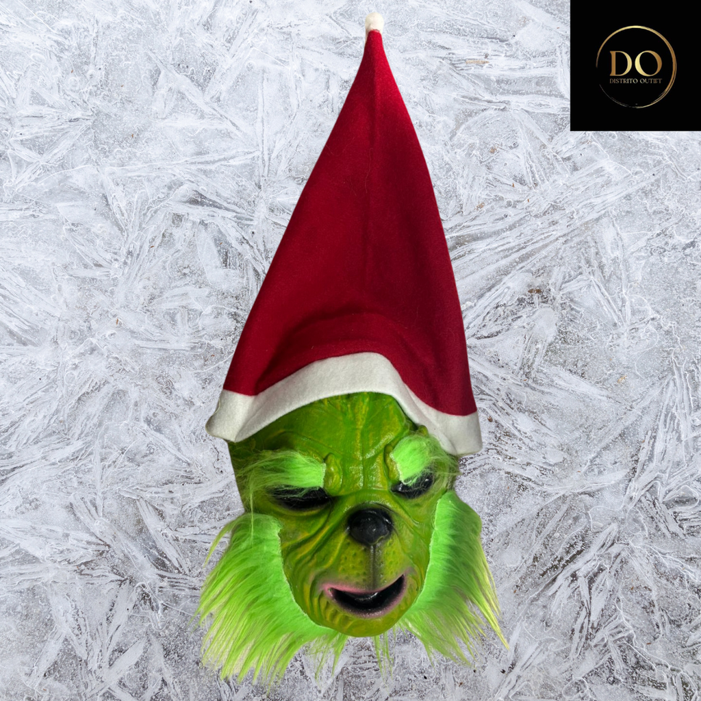 [887488] Mascara de Grinch con Gorro 