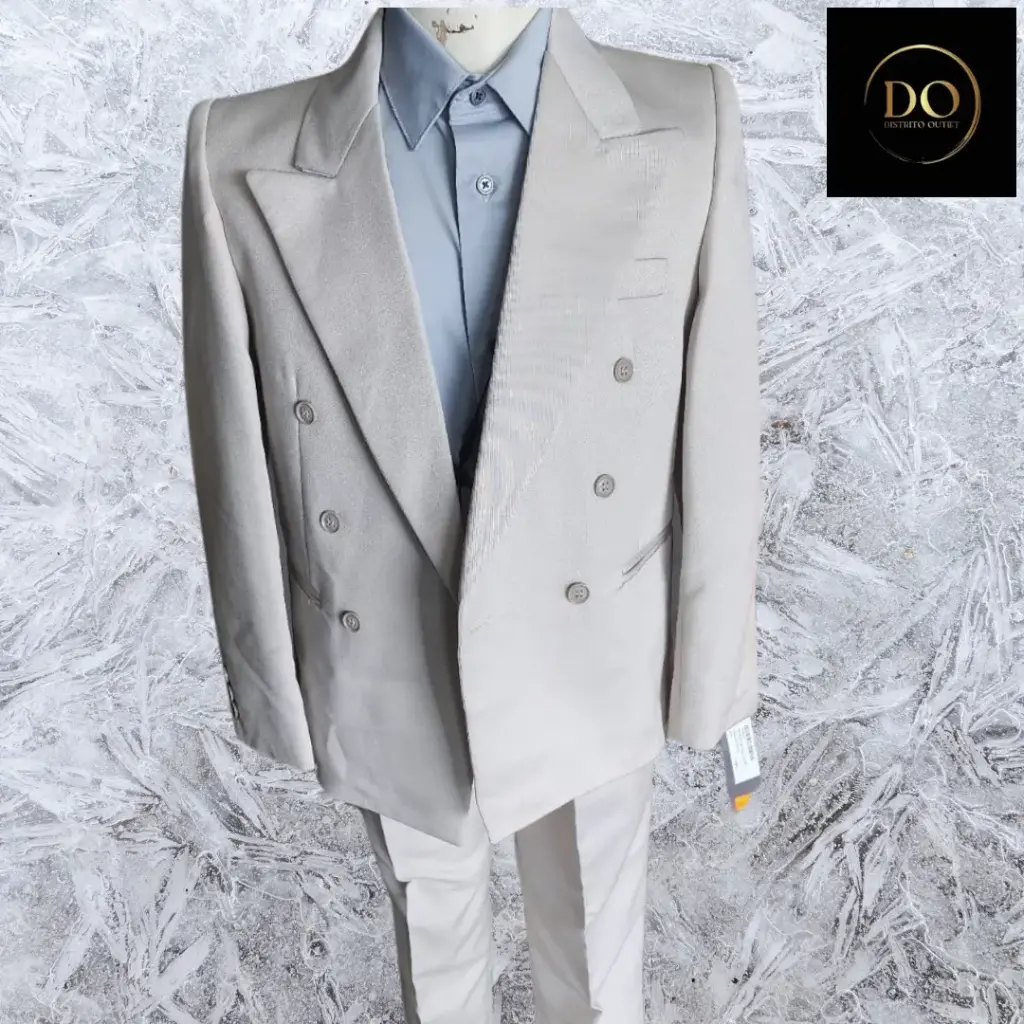 [887510] Traje Sastre Vera V 2 piezas  C Crema T 6