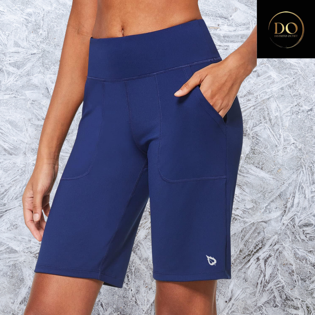 Short Licra Baleaf C Azul marino T S