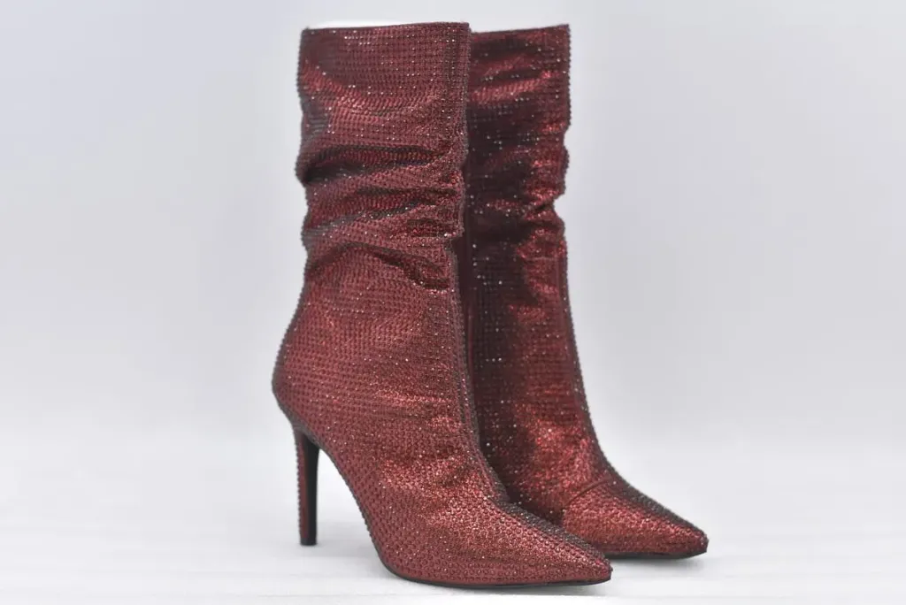 [482640] Botas Piedra Tornazol C Rojo T 10