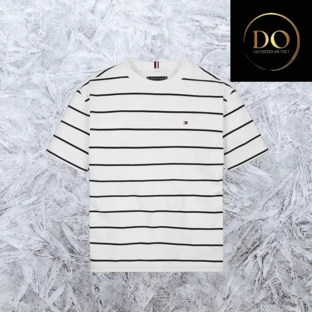 Playera  Tommy Hiliger C Varios T S (Azul)