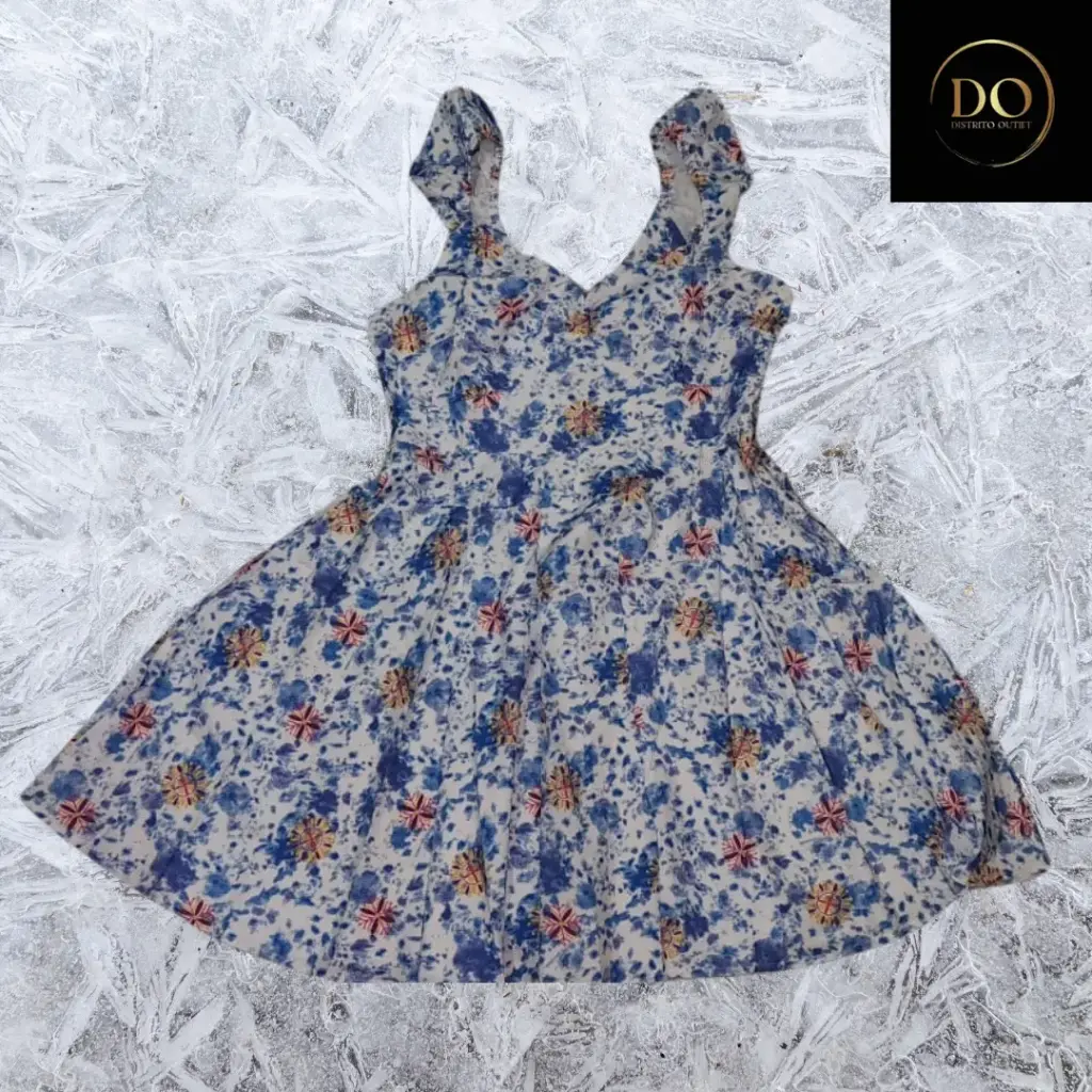 Vestido MISS MIA MIA C Azul - Blanco T M