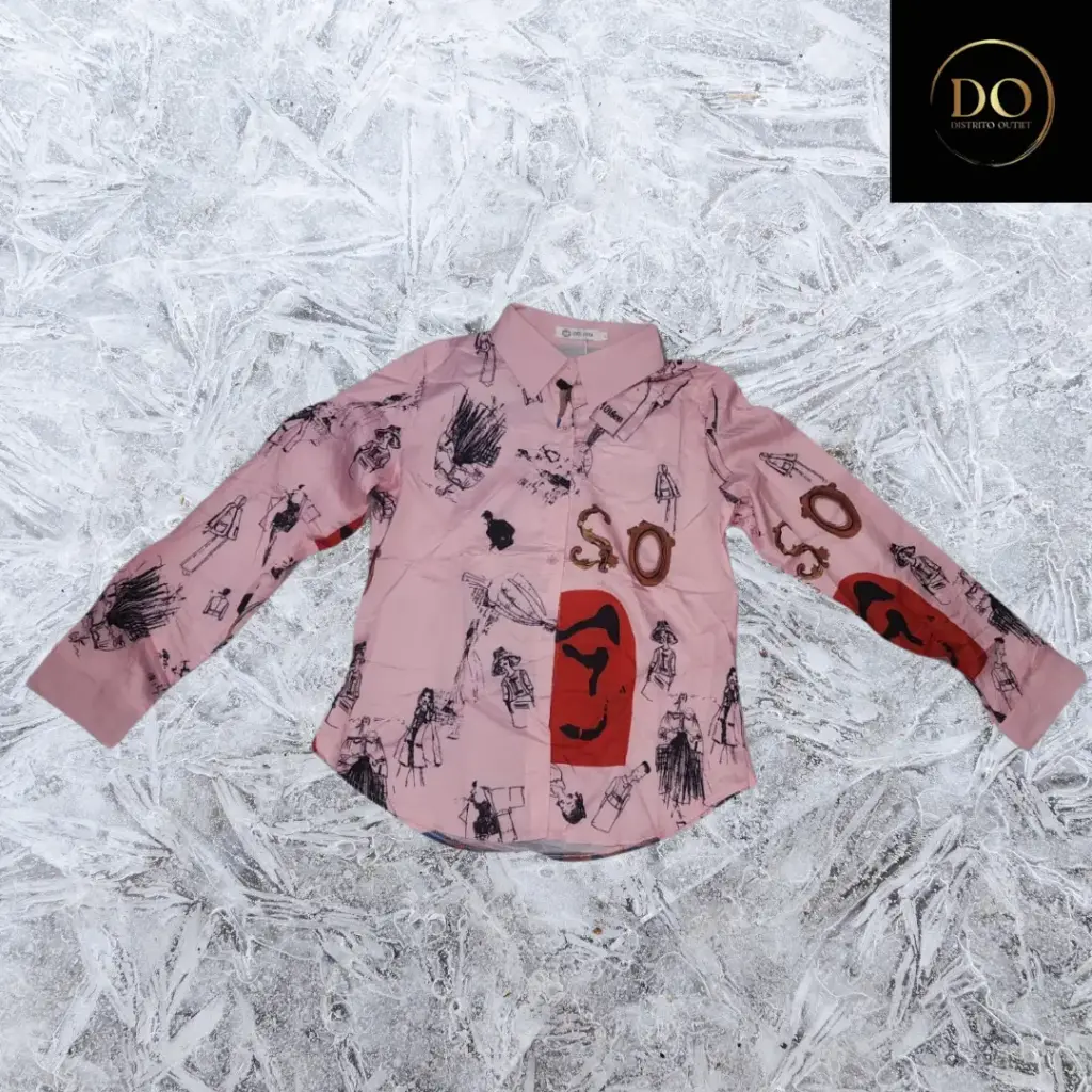 Blusa Coco Moda C Rosa T S