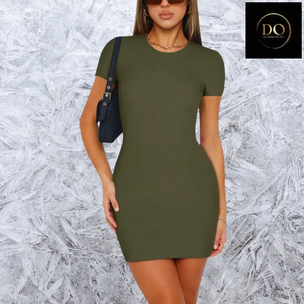 Vestido Reoria C Verde T S