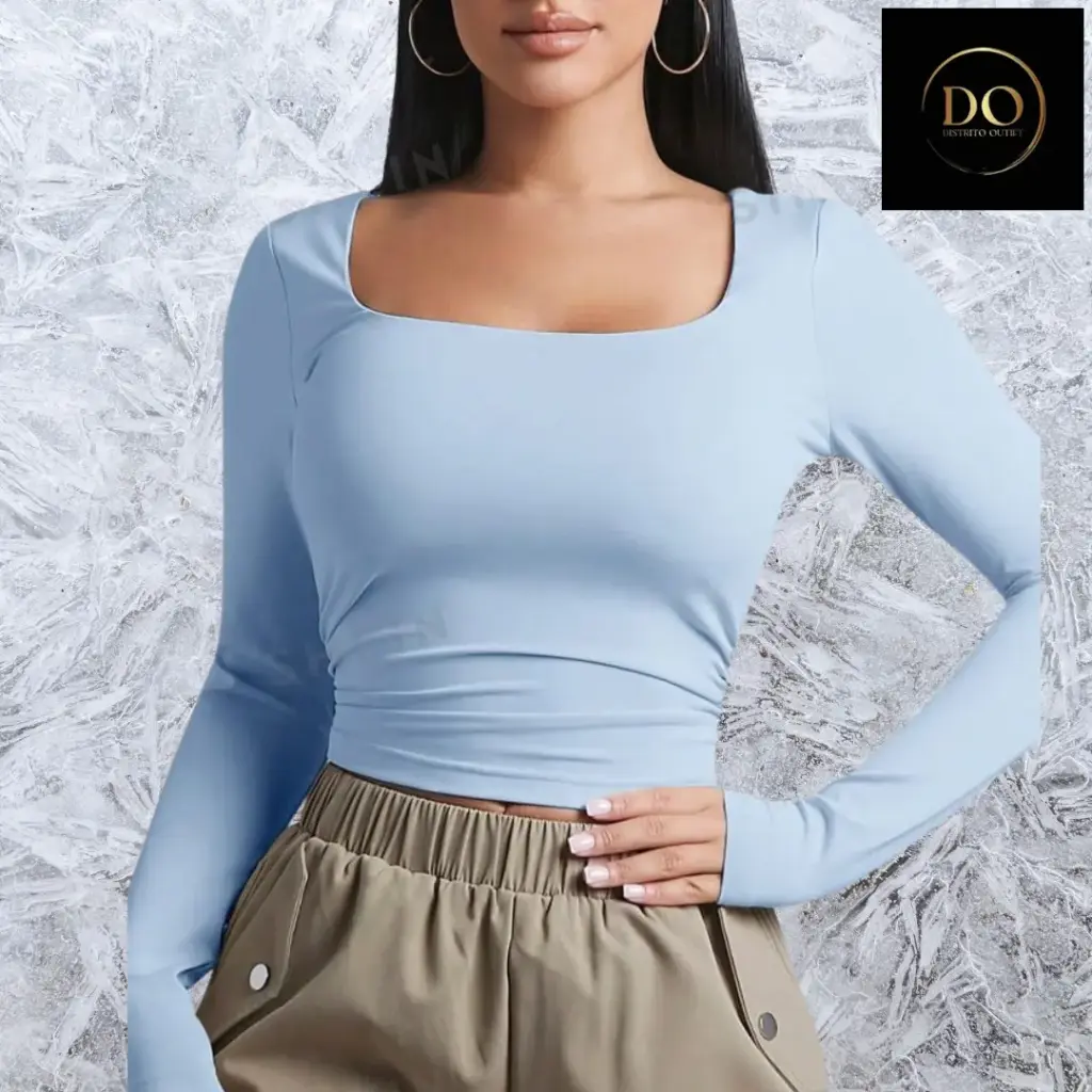 playera OQQ C Azul T S