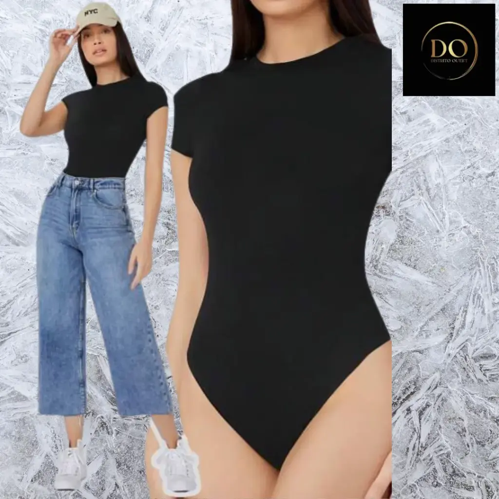 Faja leotardo de camiseta Framont C Negro T S