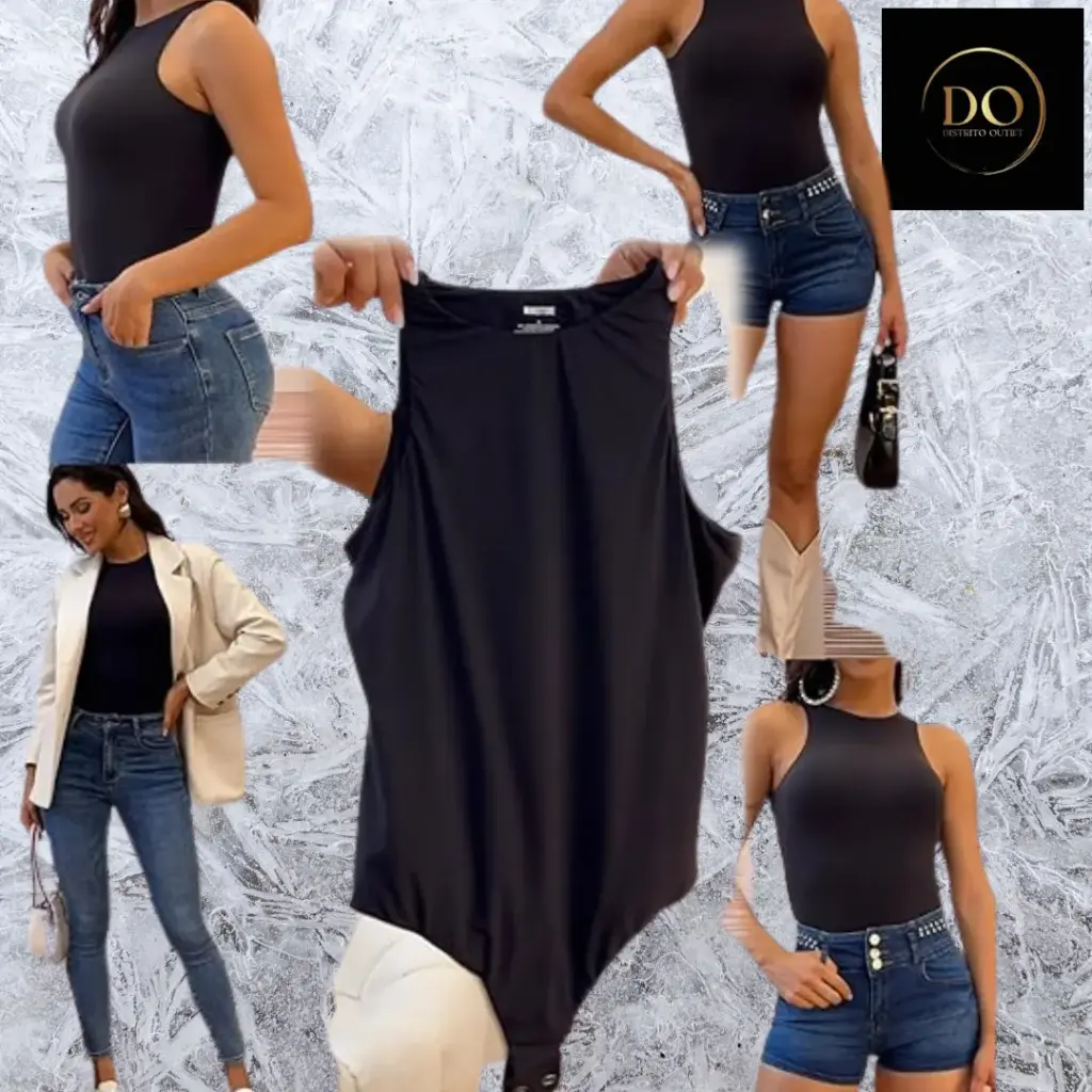 Faja leotardo de camiseta Framont C Negro T L