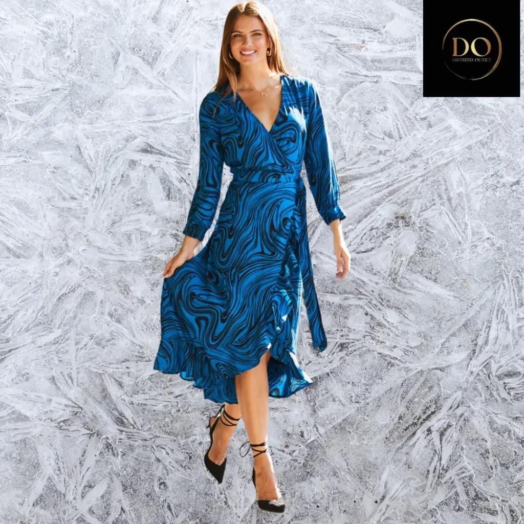 Vestido  C Azul T XXX