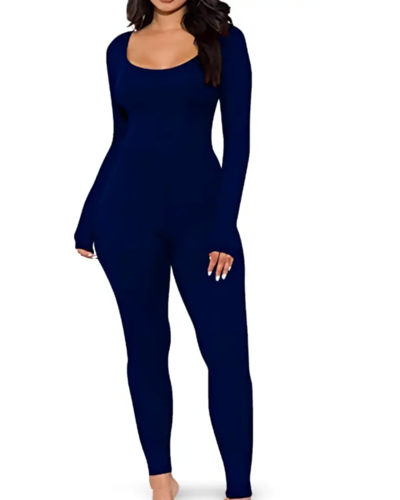 Enterizo C Azul marino T L