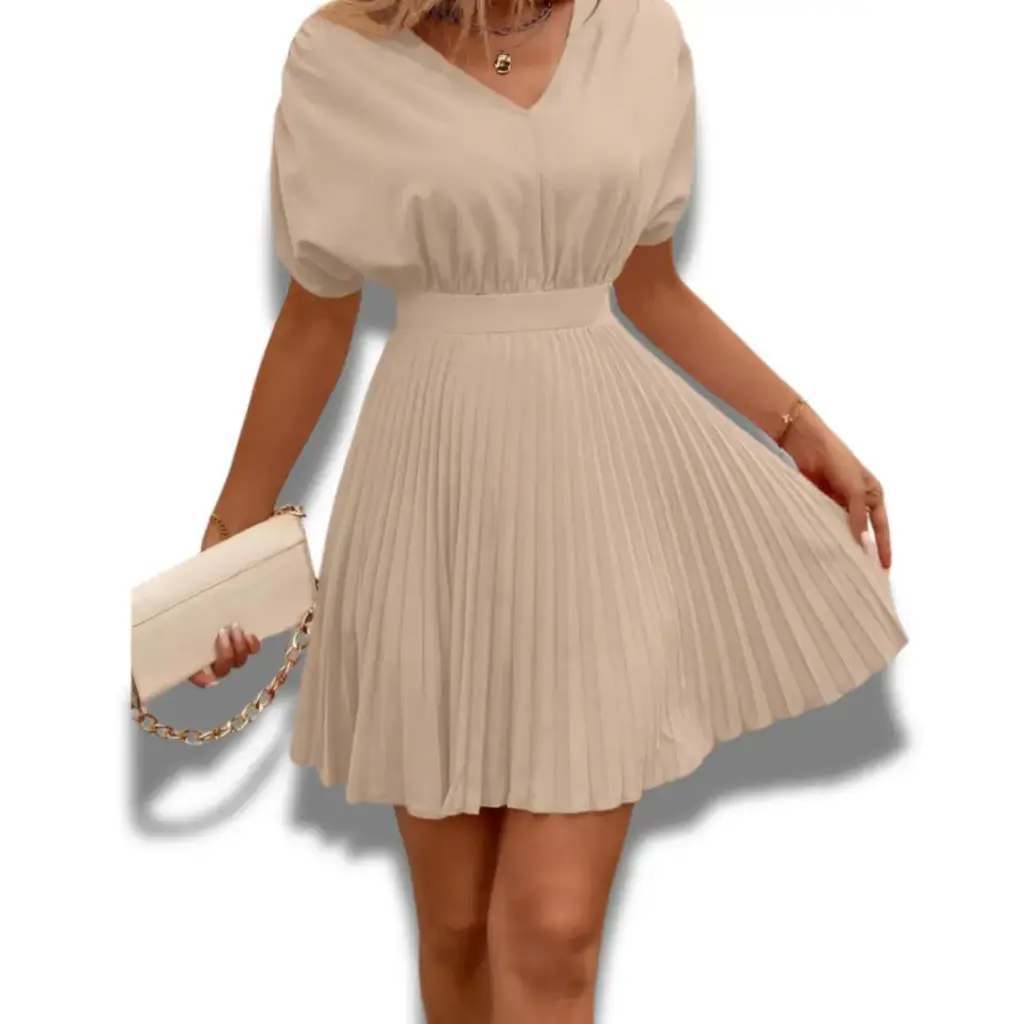 Vestido Shein C Beige T M