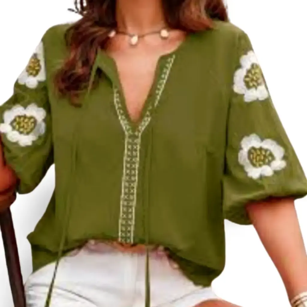 Blusa C Verde militar