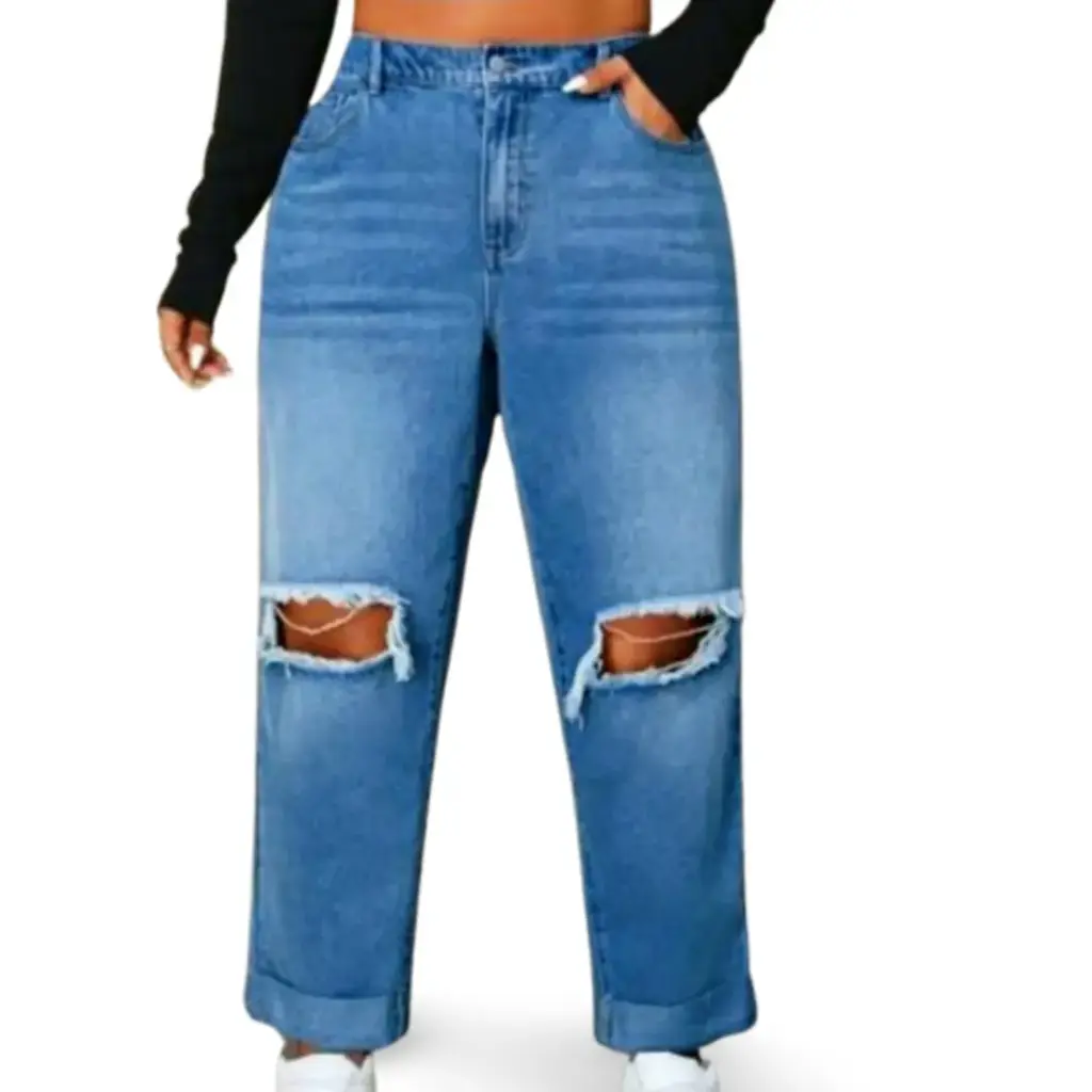 Pantalon de Mezclilla NVFelix C Azul T L