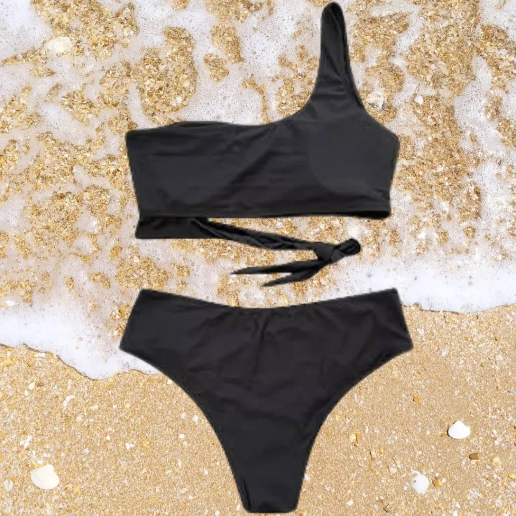 Traje de baño 1 pieza C Negro T XL