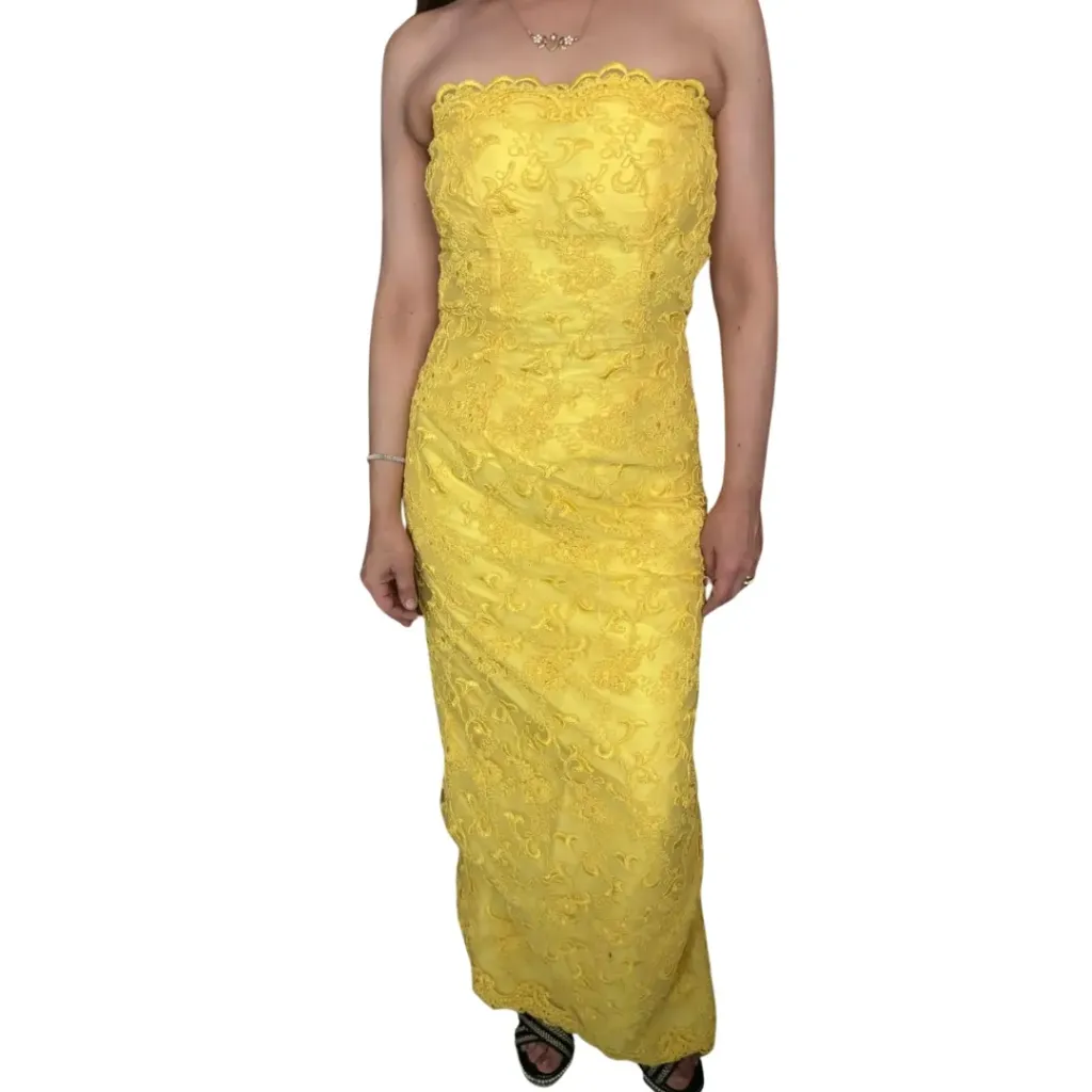 Vestido Shein C Mostaza T M