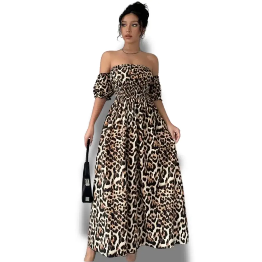 Vestido Shein C Leopardo T S