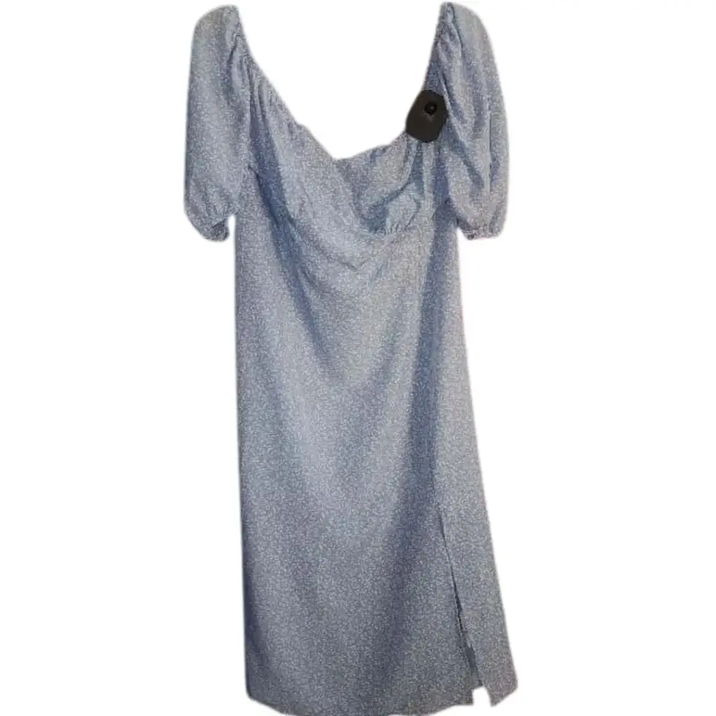 Vestido Shein C Azul cielo T 3XL