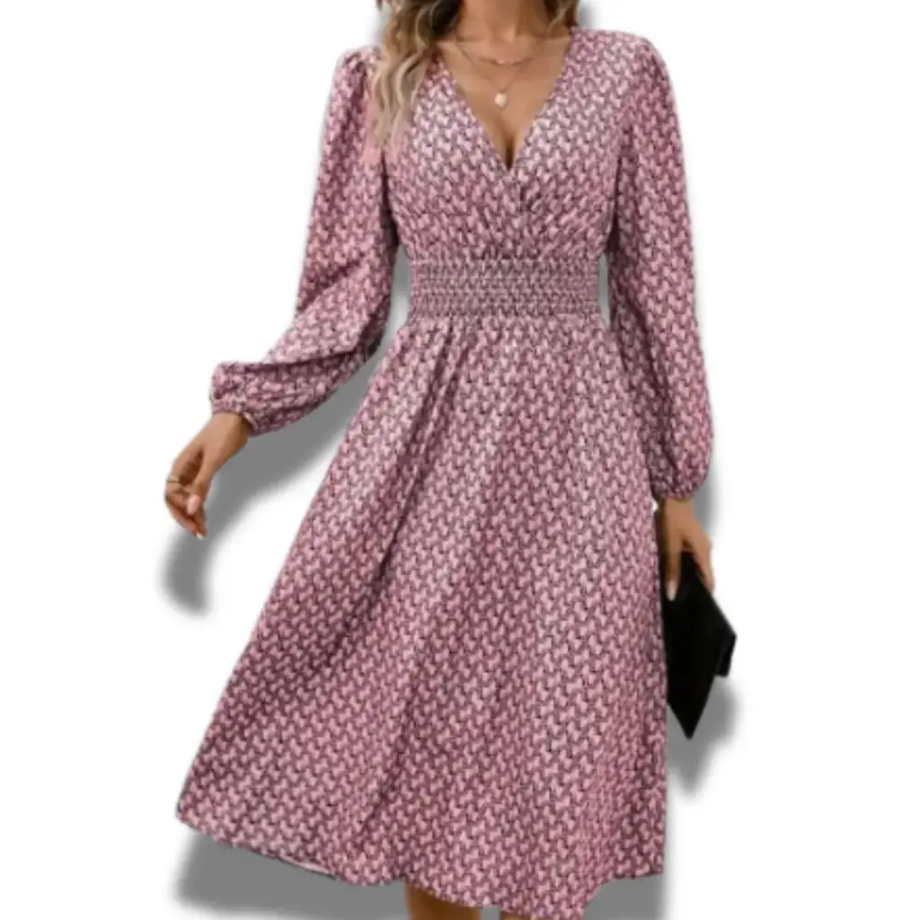 [113116] Vestido Shein C Palo de rosa T XL