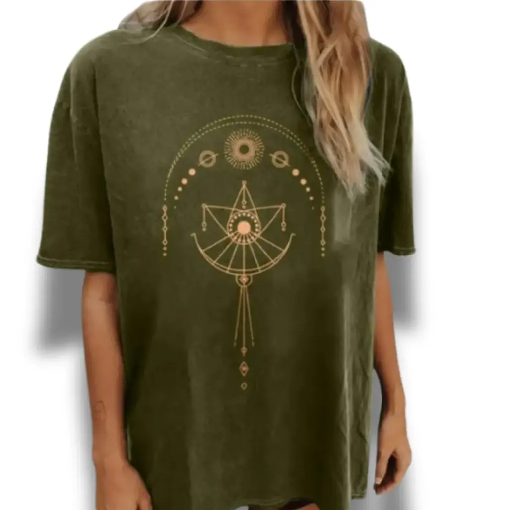 Bluson Shein C Verde militar T L 