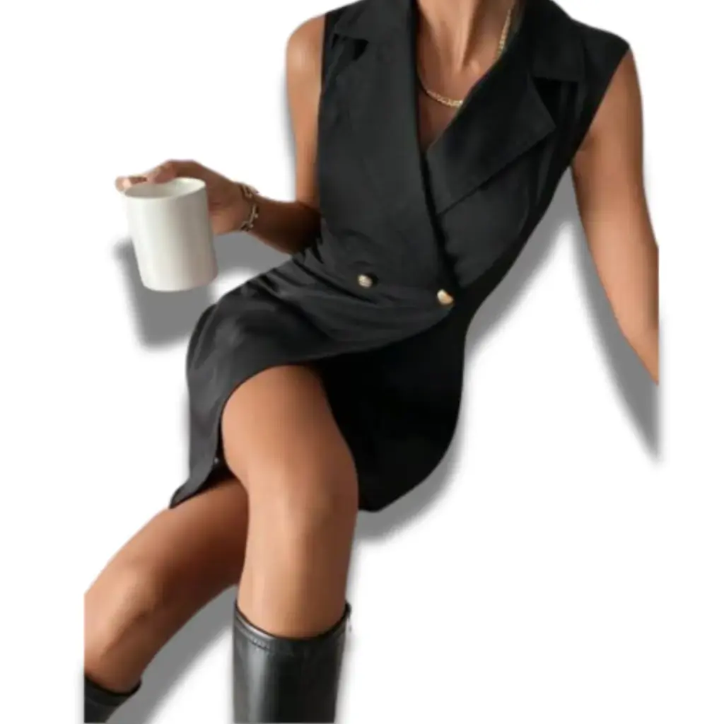 Palazzo Short Shein C Negro T XS