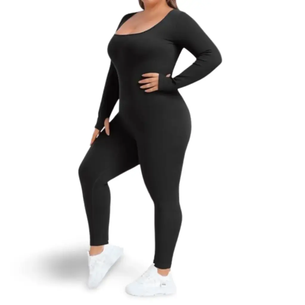 [250106556] Enterizo Shein C Negro T XL