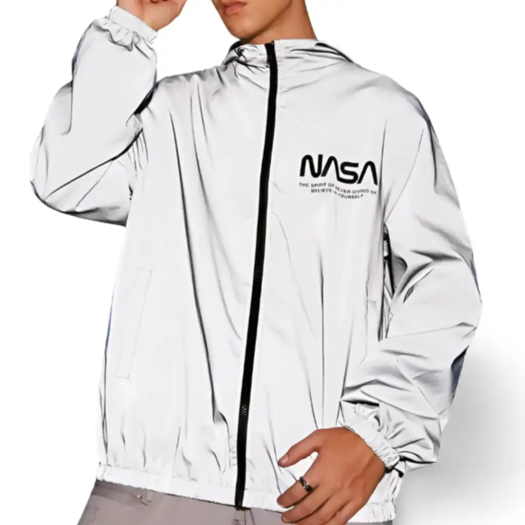 Chamarra  Shein Nasa C Gris T M