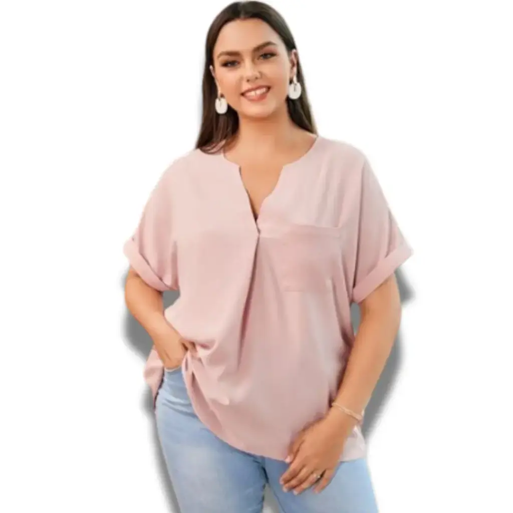 Blusa C Rosa T XL
