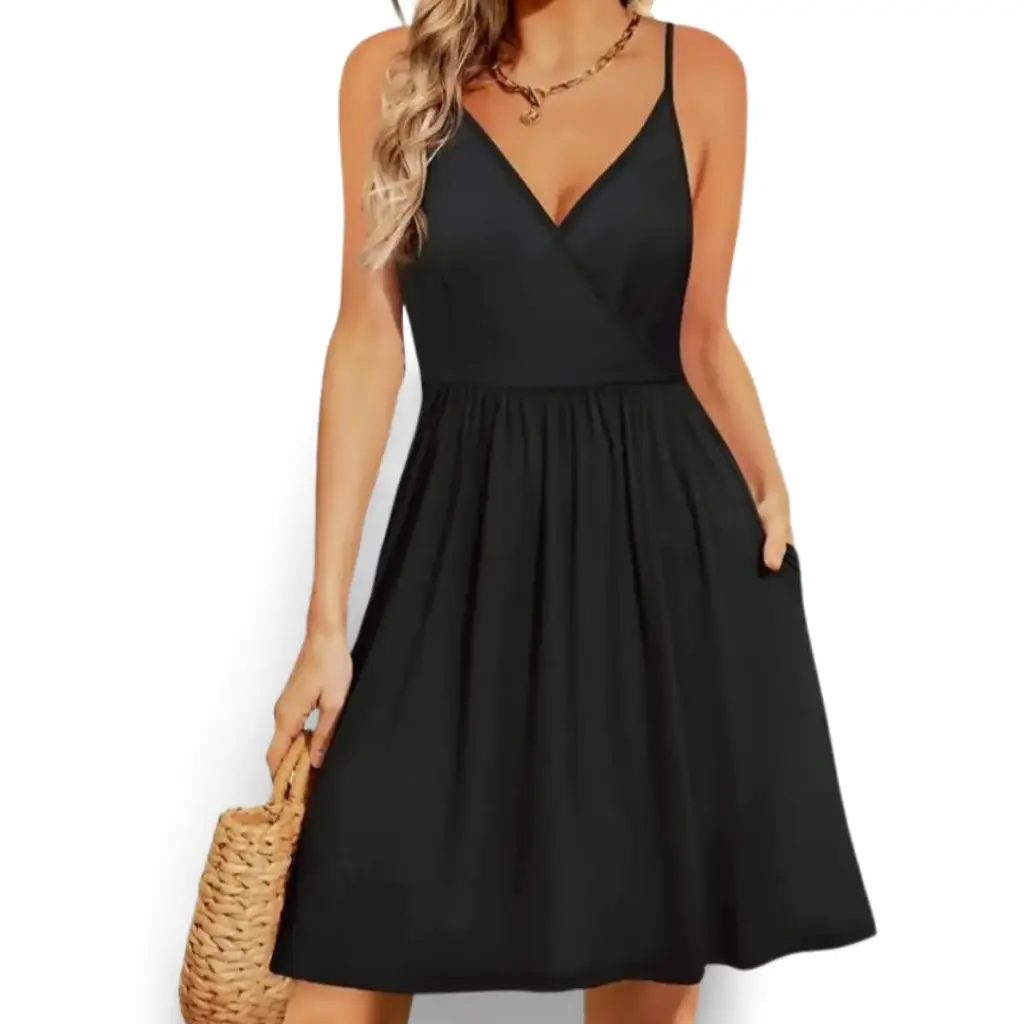 [101480] Vestido Shein C Negro T 13