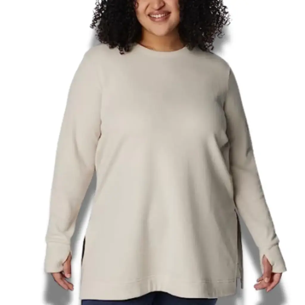 Playera manga larga  C Beige T XL