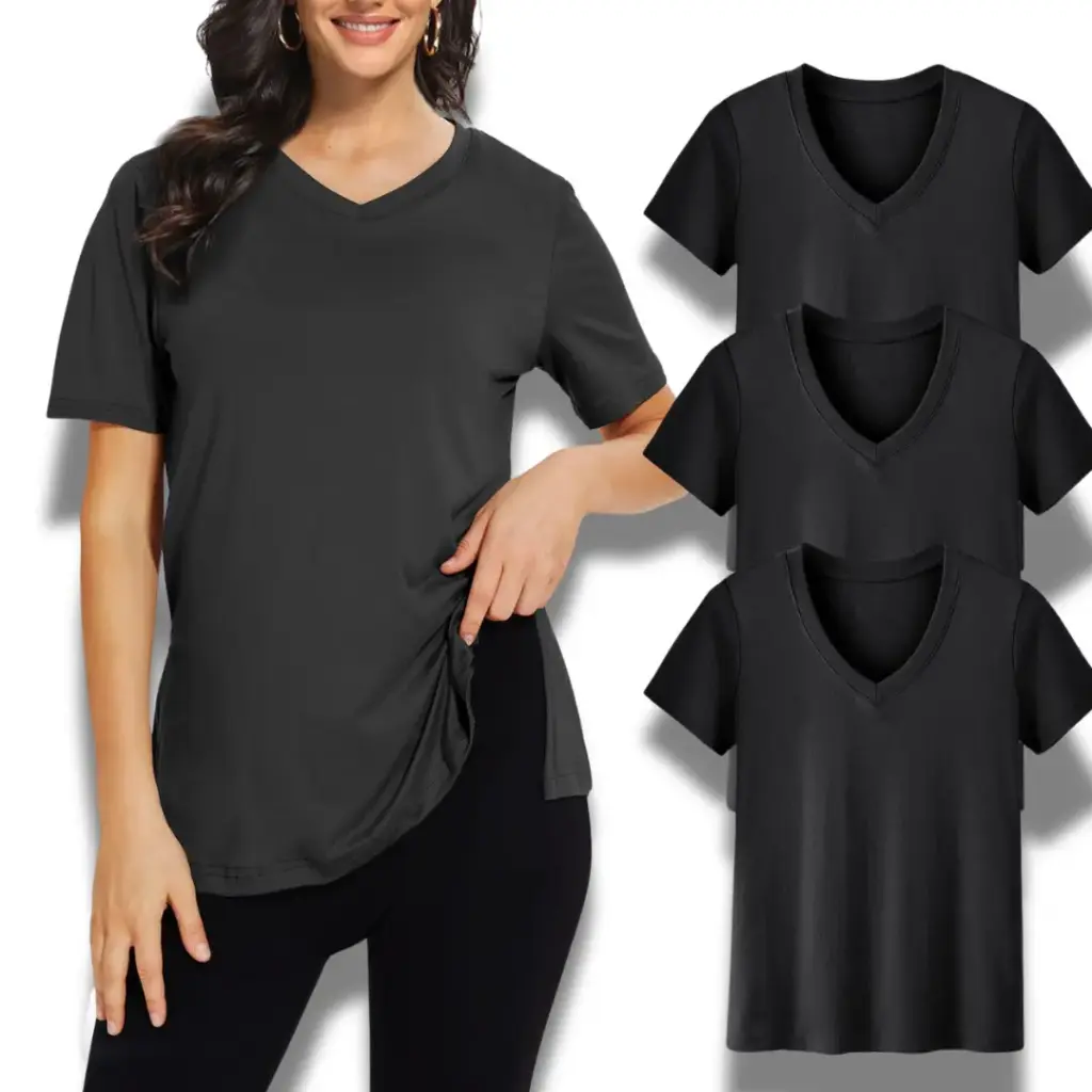 Playera Koralhy C Negro T M