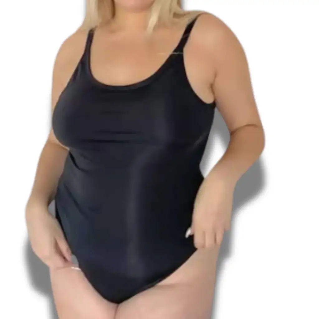 [115146] Traje de baño 1 pieza C Negro T 2XL