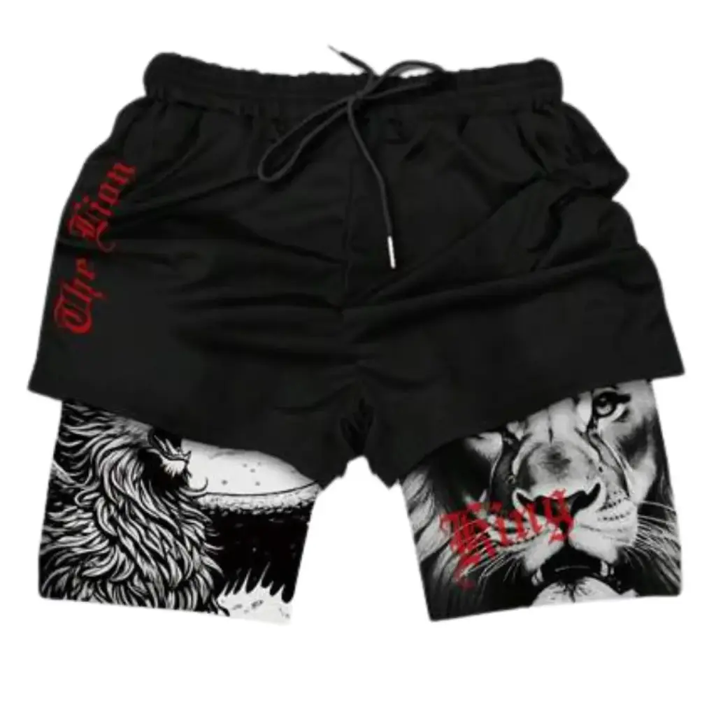 Short con licra Manfinity C Negro T M