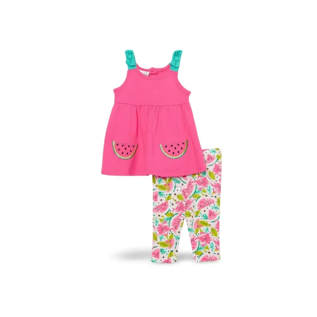 Conjunto 2 piezas Kids C Rosa Sandias T 3
