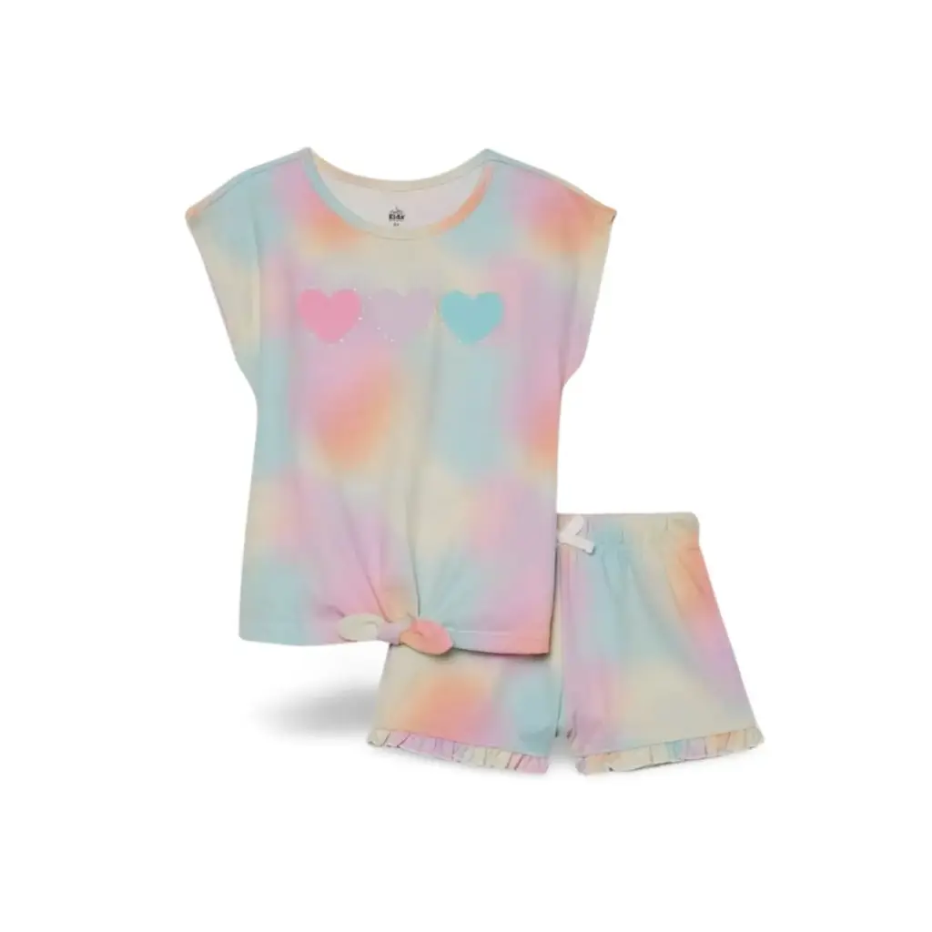 [625068] Conjunto 2 pieza Kids C Varios colores corazones T 24 M