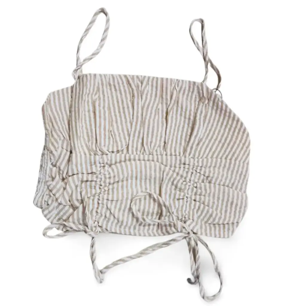 Top Crop  HYFVE C Beige - Blanco T S