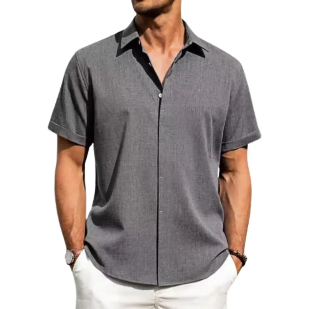 Camisa Cuidado con el perro Kids C gris  T 10