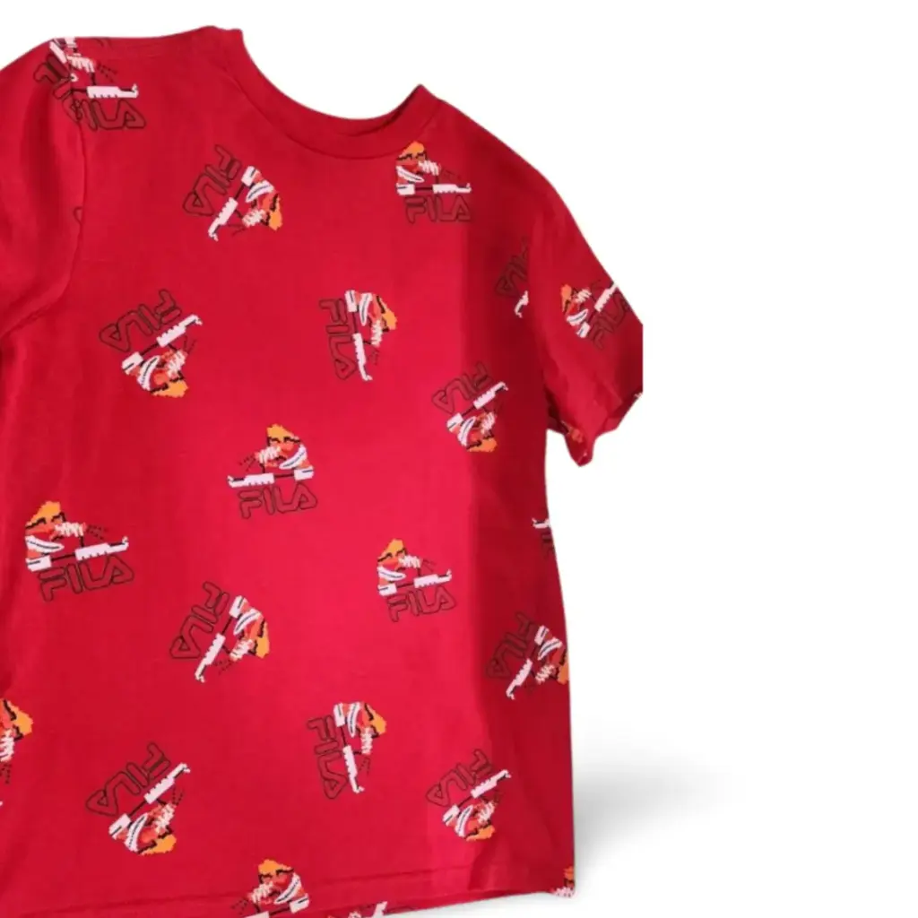 [103124] Playera FILA  C Rojo T 14
