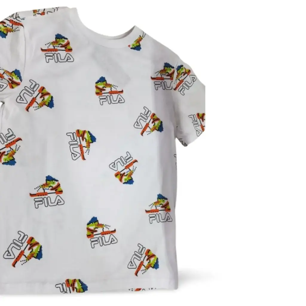 [103127] Playera FILA C Blanco tenis T 14