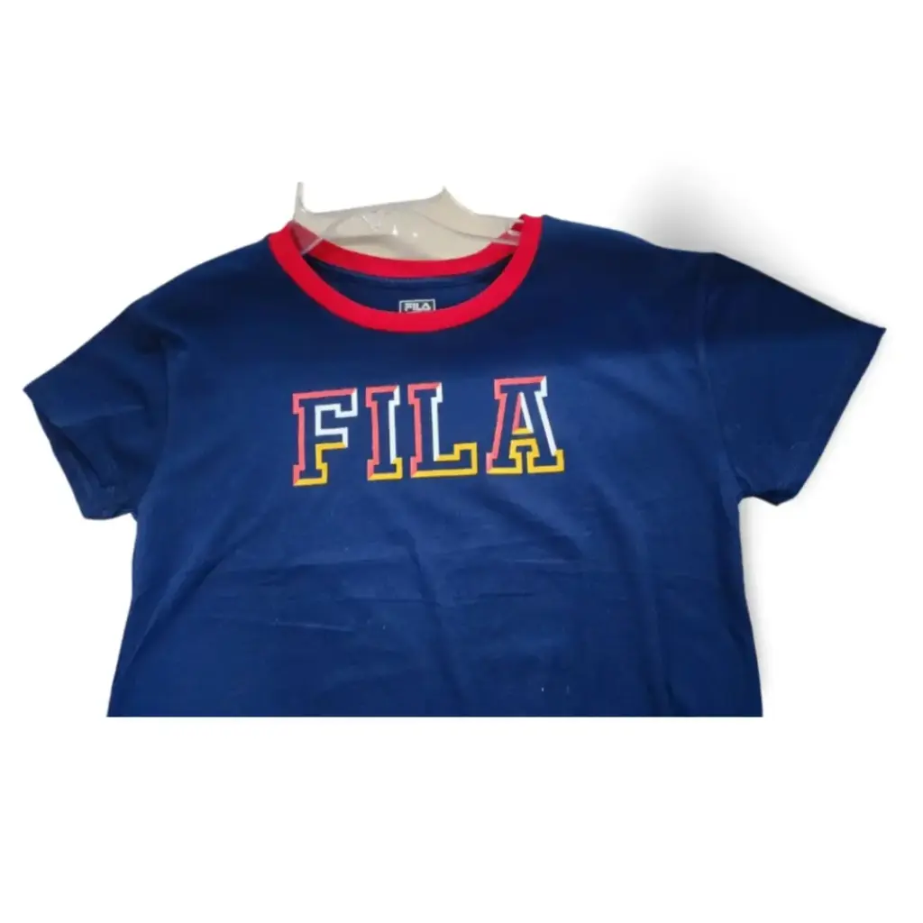Playera FILA C Azul marino T 14
