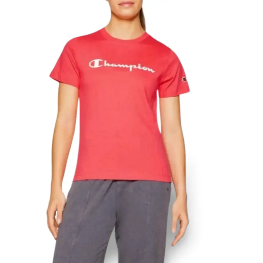 Playera  Champion C Salmon T S