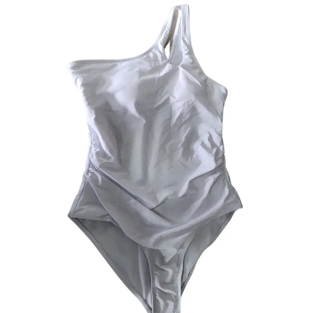 Traje de baño 1 pieza C Blanco T L