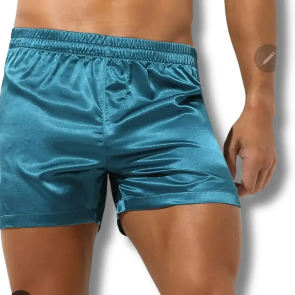 [115248] Short traje de baño C Azul esmeralda T 3XL