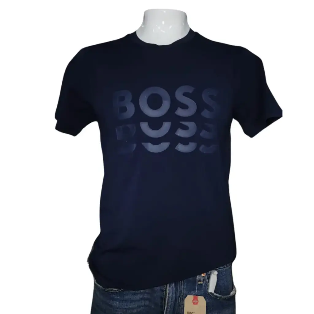 Playera BOSS C Azul marino T S