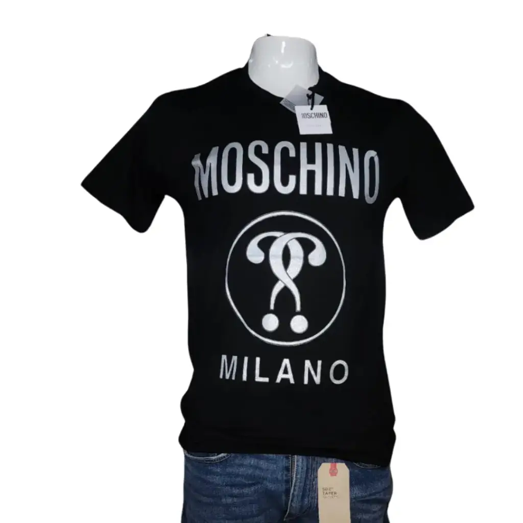 Playera MOSCHINO C Negro T L