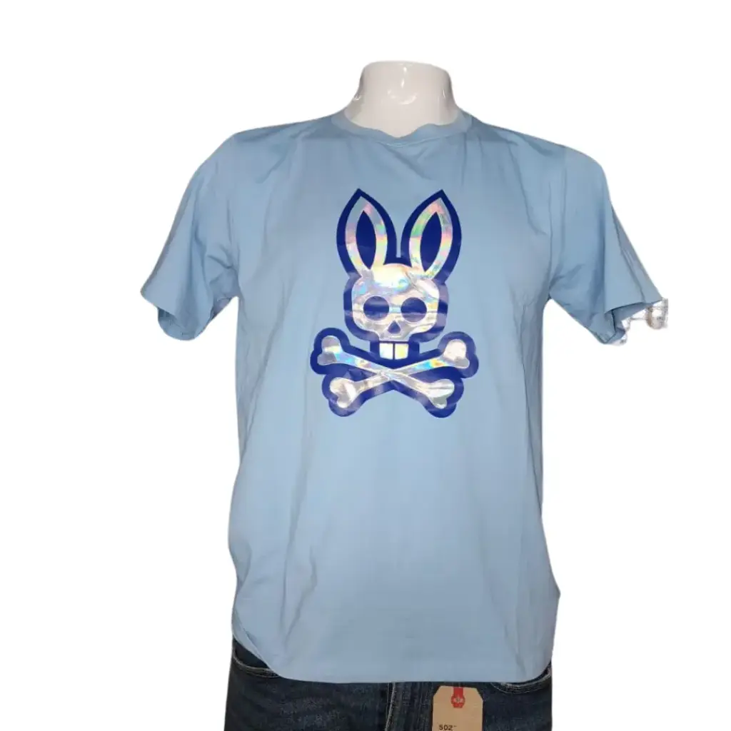 Playera Psycho Bunny C Azul T M