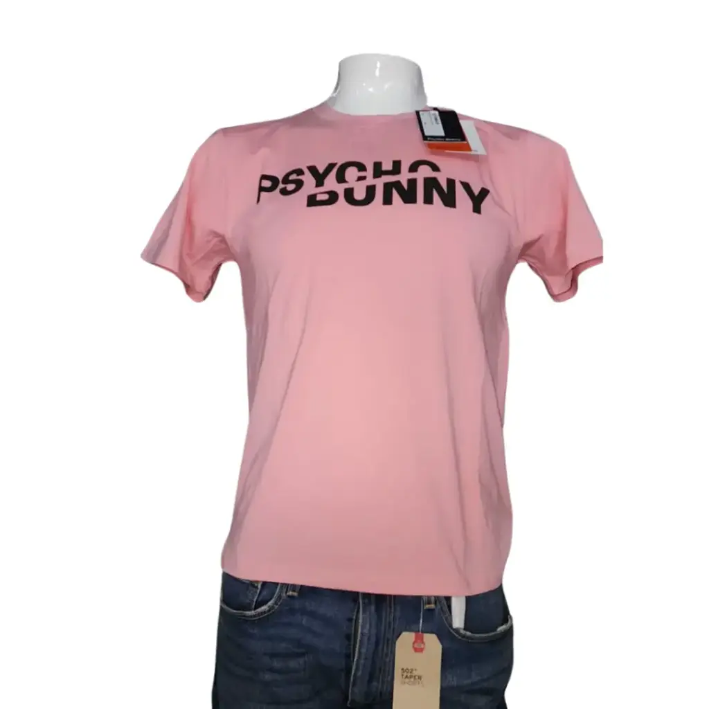 Playera Psycho Bunny C Rosa T S