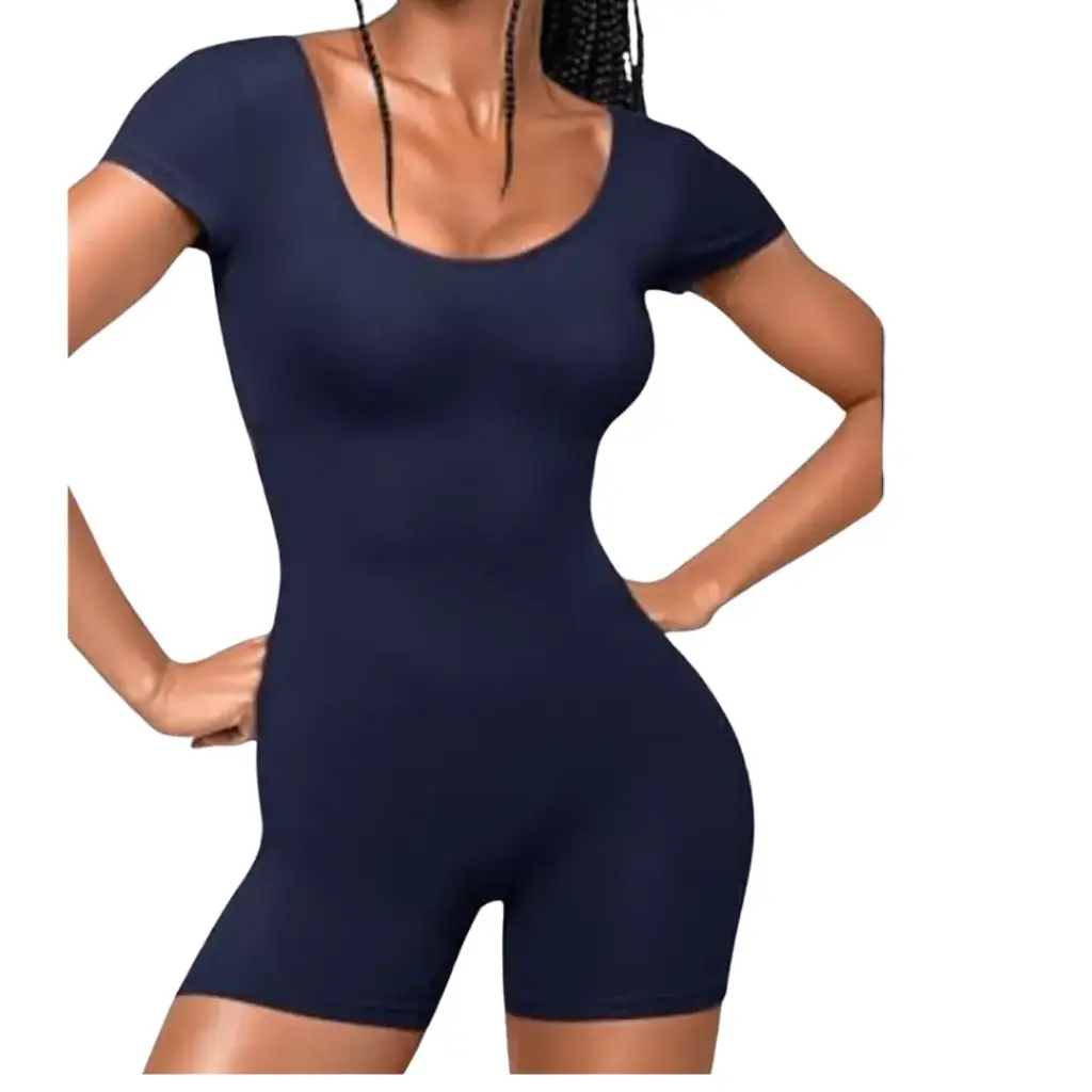 overol short Poshdivah C Azul marino T XL