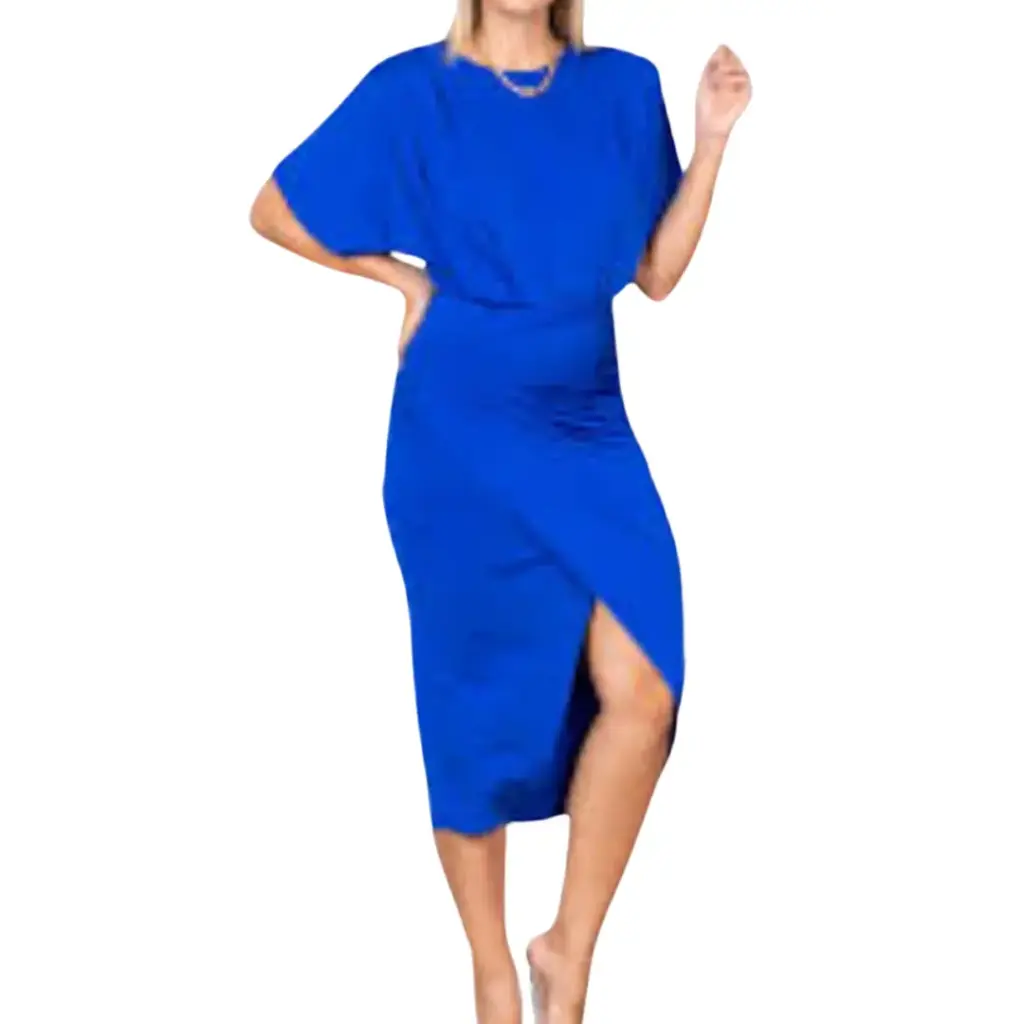 [113123] Vestido FEHAUTE C Azul rey T L